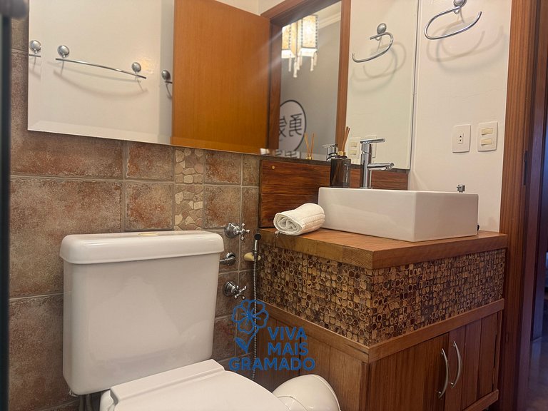 Apartamento no bairro Piratini em Gramado, com ótima localiz