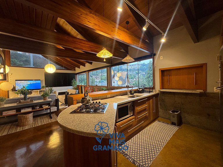 Apartamento no bairro Piratini em Gramado, com ótima localiz