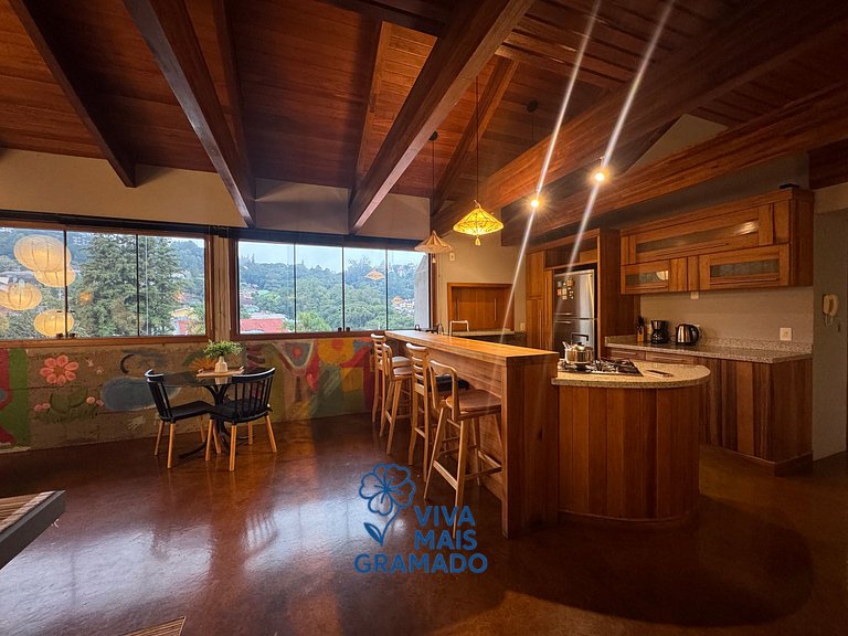 Apartamento no bairro Piratini em Gramado, com ótima localiz