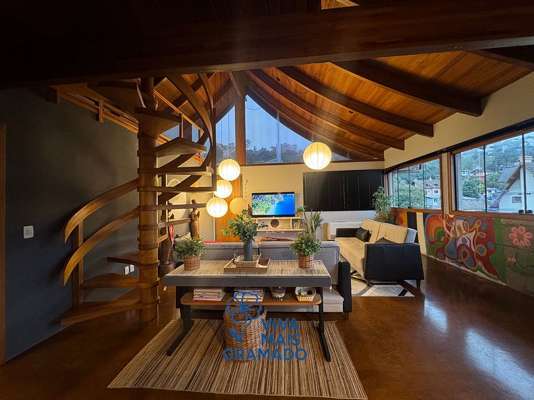 Apartamento no bairro Piratini em Gramado, com ótima localiz