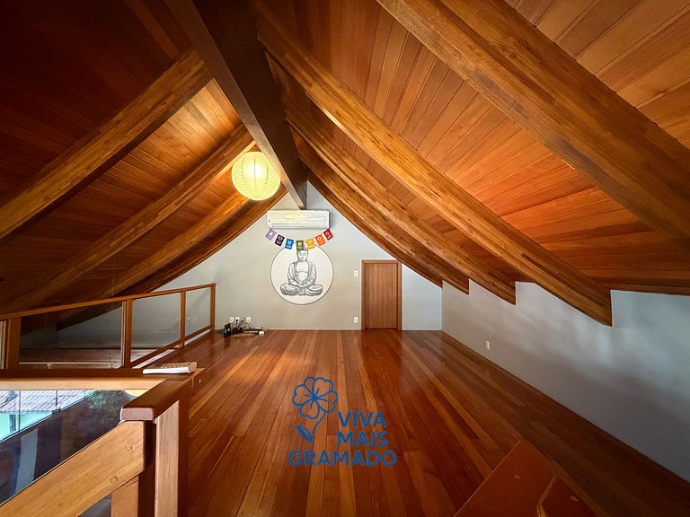Caminhos do Sol - Apê em Gramado para 8 pessoas