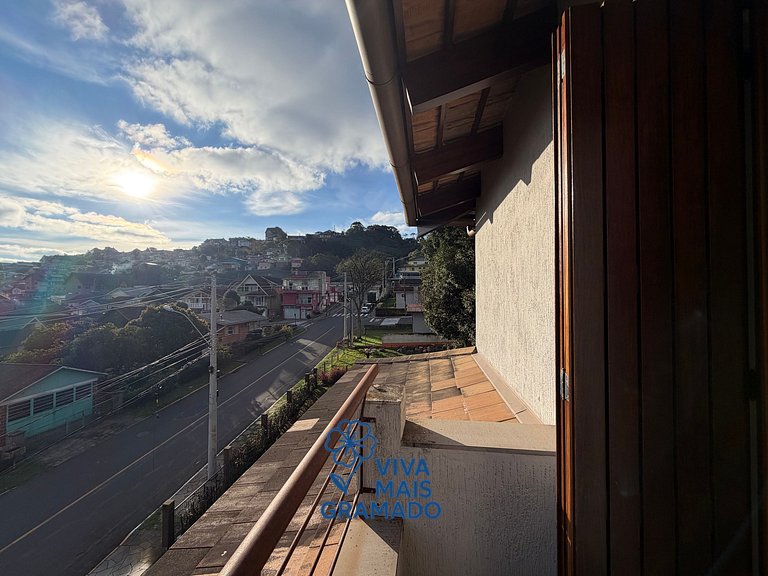 Caminhos do Sol - Apê em Gramado para 8 pessoas