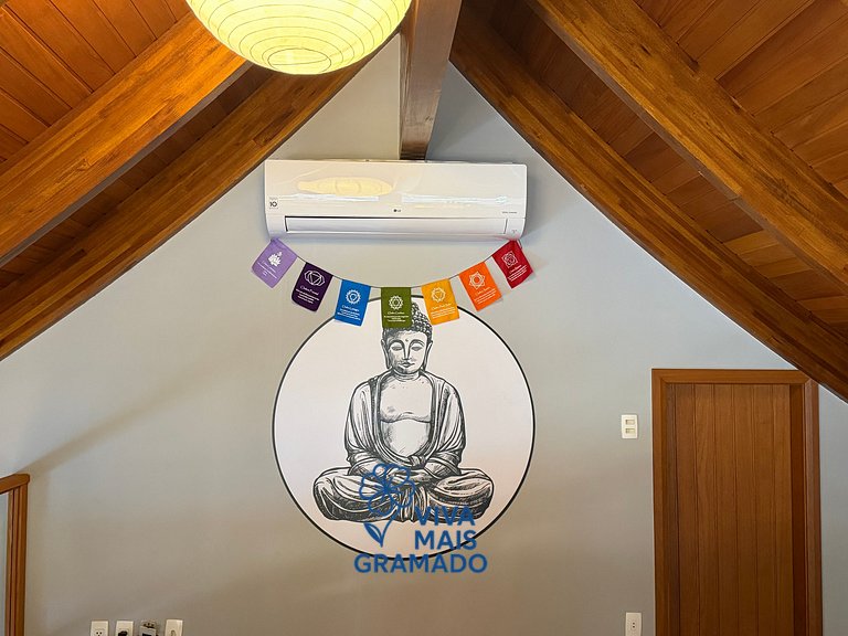Caminhos do Sol - Apê em Gramado para 8 pessoas
